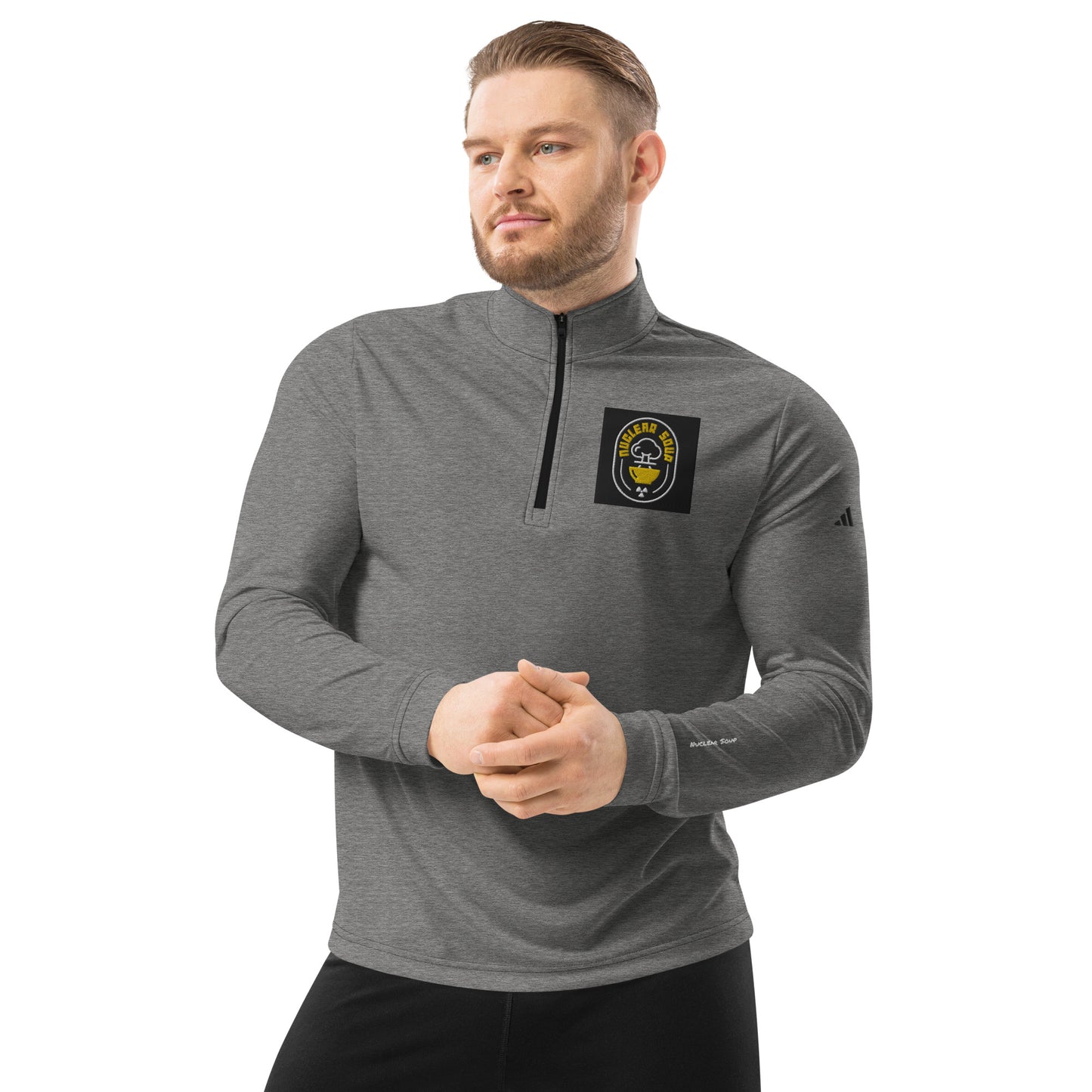 Adidas™ Quarter zip pullover