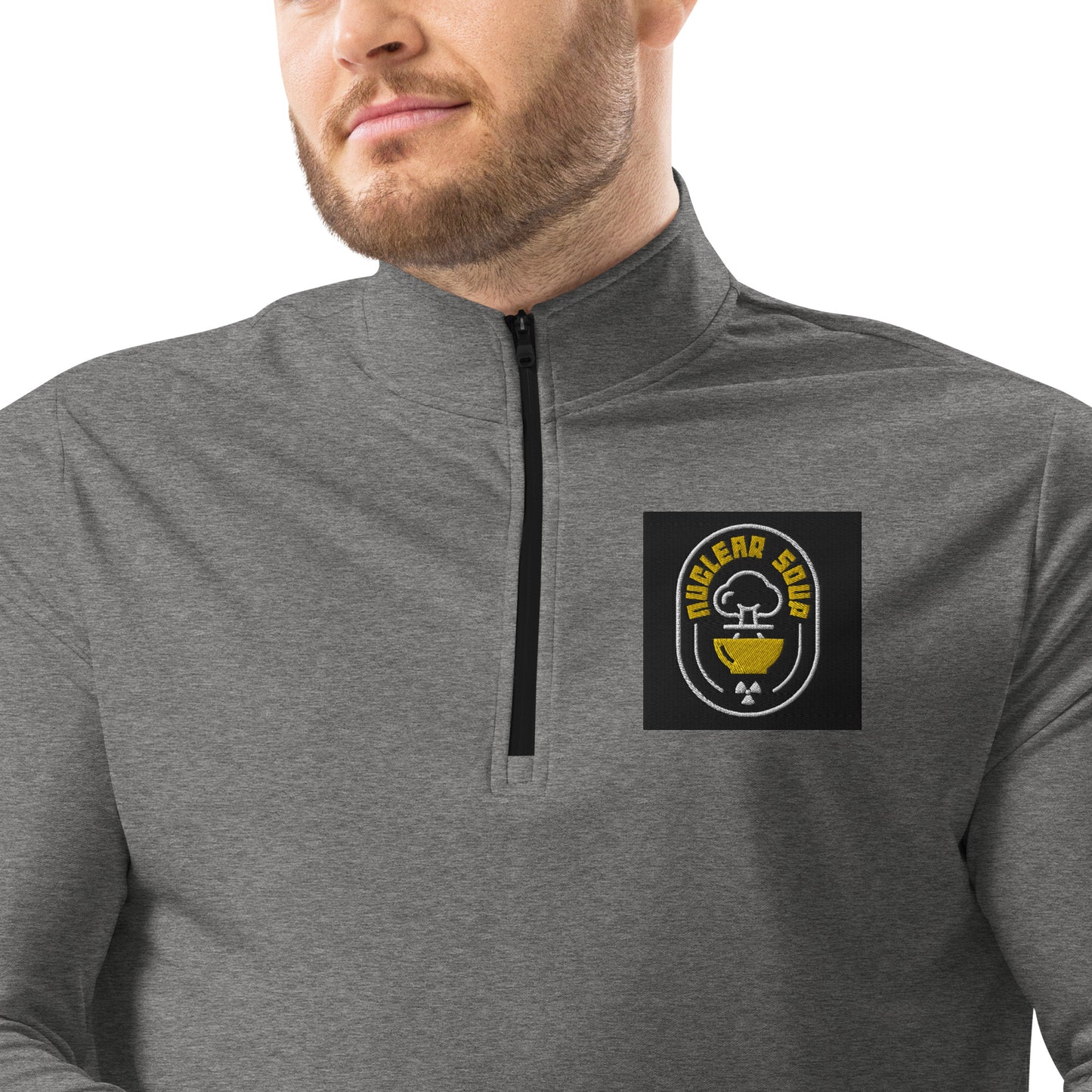 Adidas™ Quarter zip pullover