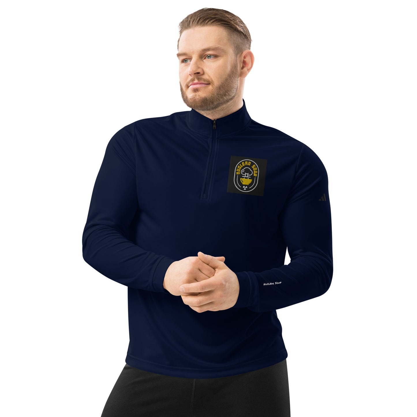 Adidas™ Quarter zip pullover