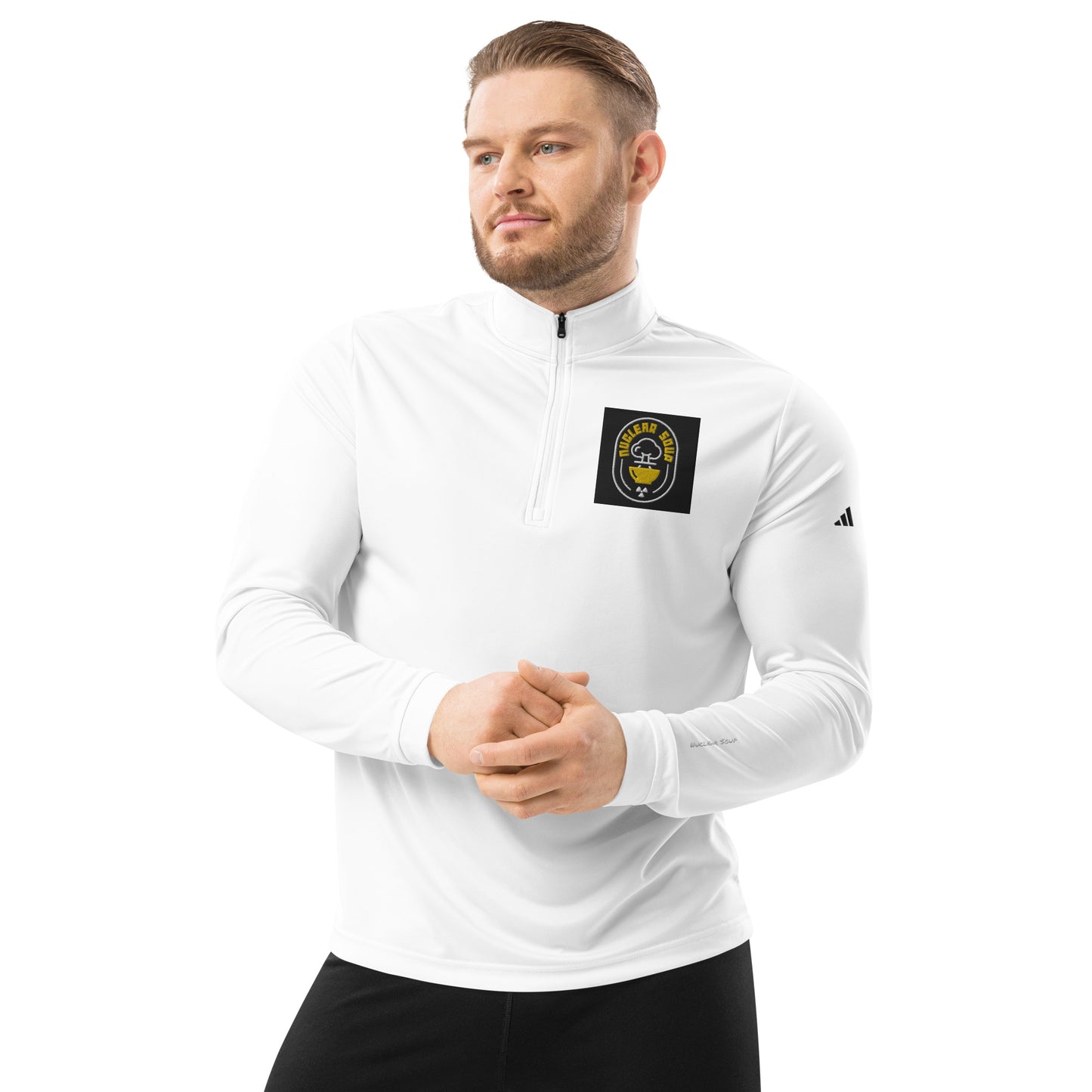 Adidas™ Quarter zip pullover