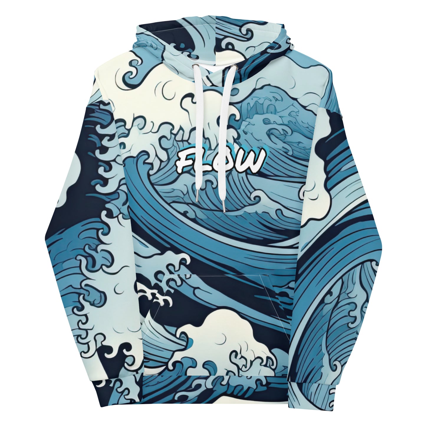 Flow - Japanese Ocean Hoodie