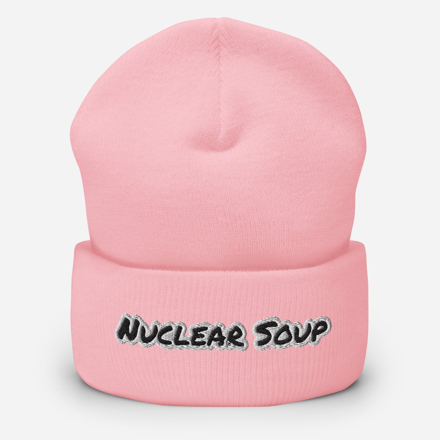 Nuclear Soup Embroidered Beanie