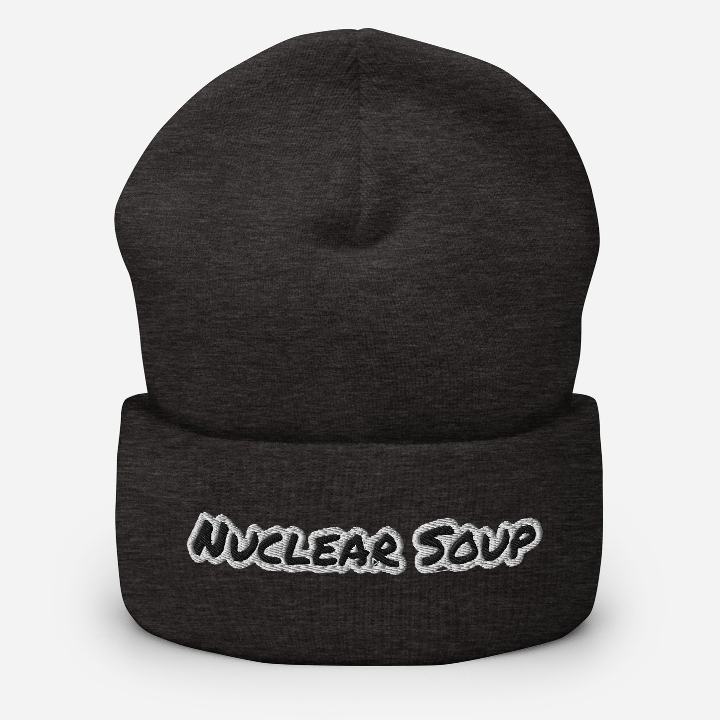 Nuclear Soup Embroidered Beanie