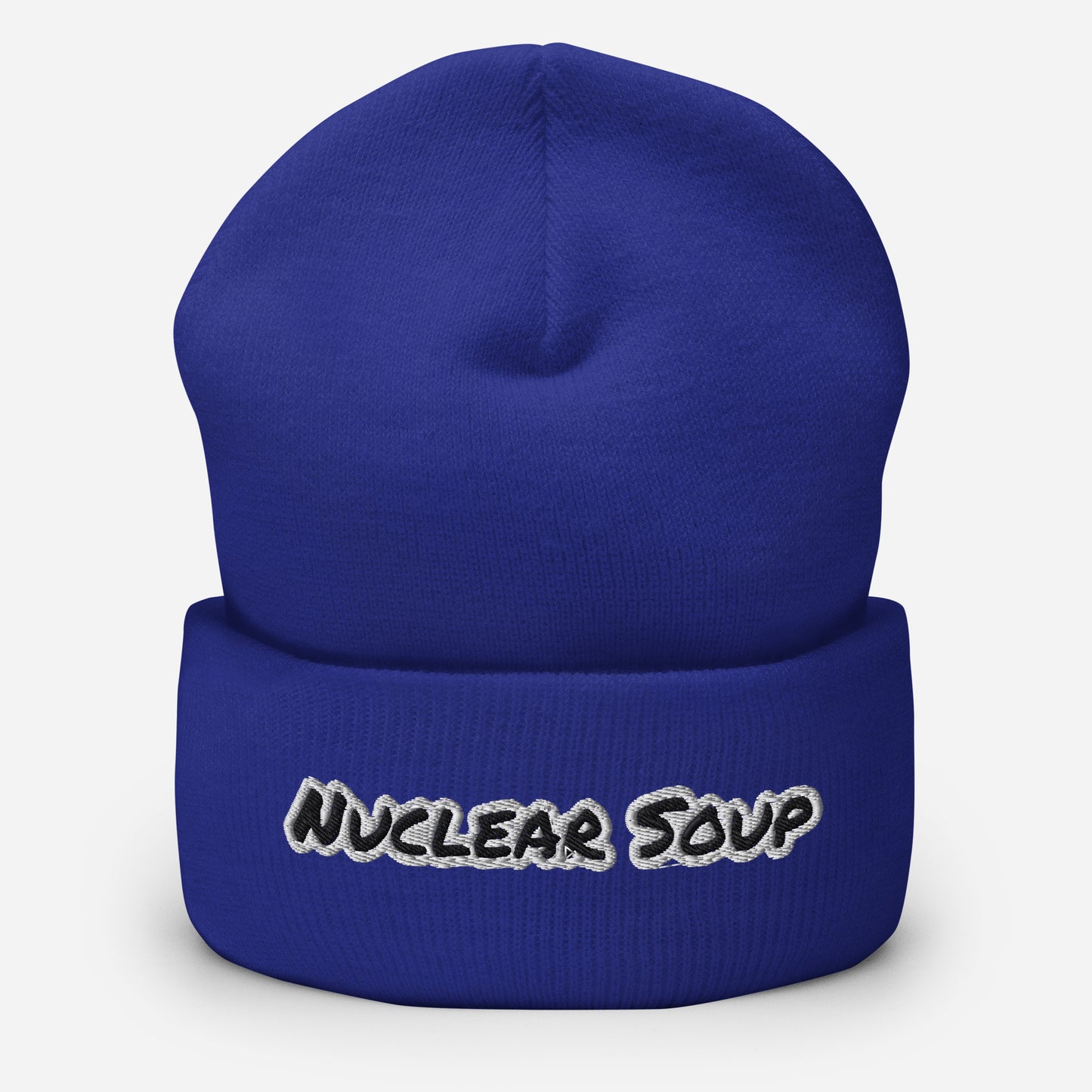 Nuclear Soup Embroidered Beanie