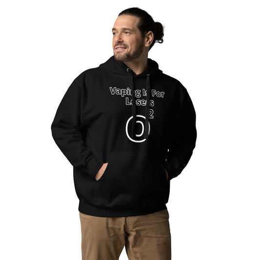 Vaping Is For Losers - Premium Hoodie